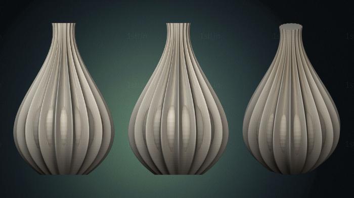 Vases (VZ_1238) 3D model for CNC machine